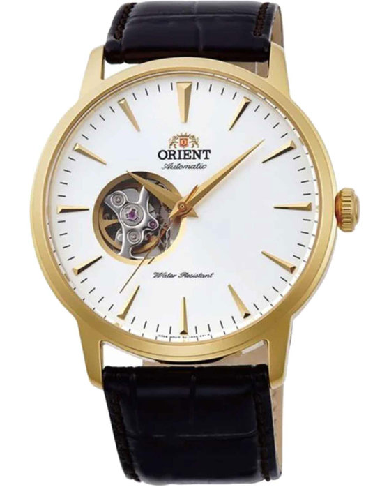 ORIENT Contemporary Automatic Brown Leather Strap