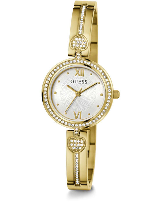 GUESS Lovely Crystals Gold Stainless Steel Bracelet