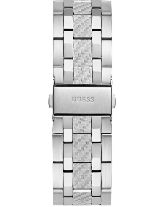 GUESS Resistance Silver Stainless Steel Bracelet