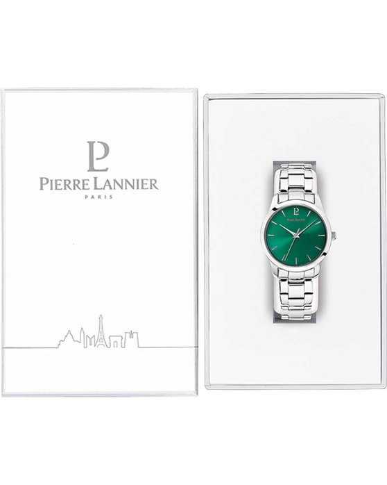 PIERRE LANNIER Roxanne Silver Stainless Steel Bracelet