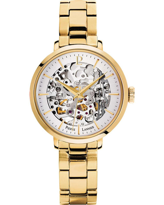 PIERRE LANNIER Automatic Gold Stainless Steel Bracelet