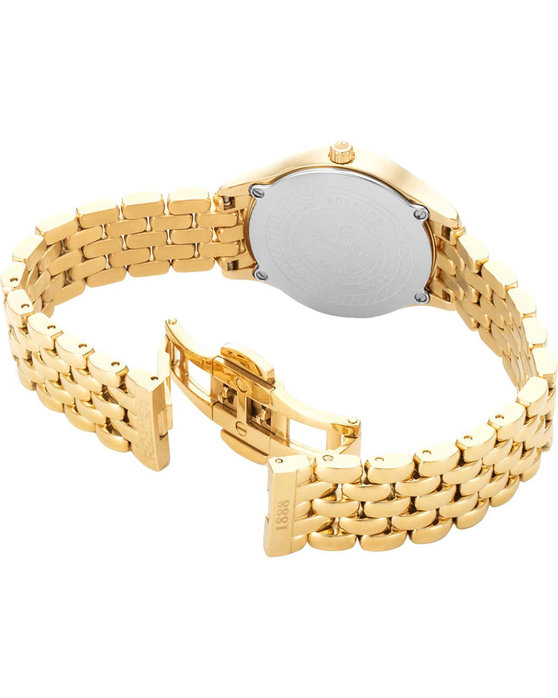 ROAMER Soleure Diamonds Gold Stainless Steel Bracelet