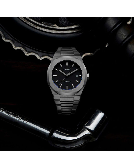 D1 MILANO Automatico Grey Stainless Steel Bracelet