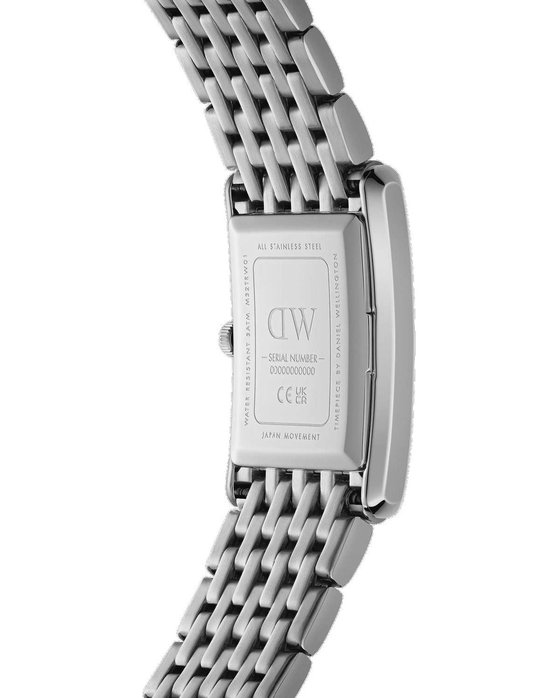 DANIEL WELLINGTON Bound Silver Stainless Steel Bracelet