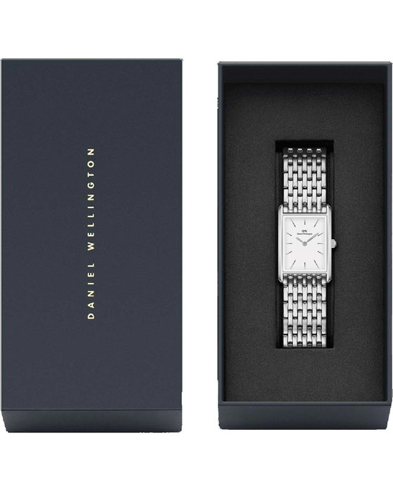 DANIEL WELLINGTON Bound Silver Stainless Steel Bracelet