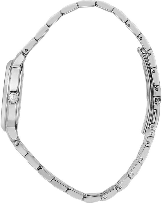 LUCIEN ROCHAT Charme Diamonds Silver Stainless Steel Bracelet