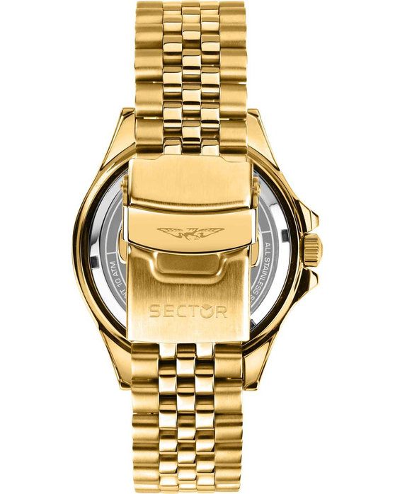 SECTOR 230 Gold Stainless Steel Bracelet