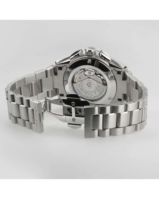 HAMILTON Jazzmaster Performer Automatic Chronograph Silver Stainless Steel Bracelet