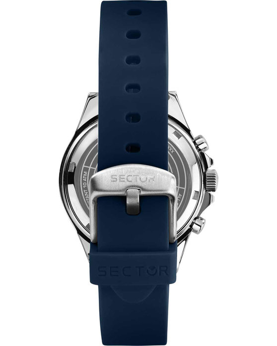 SECTOR 230 Chronograph Blue Plastic Strap