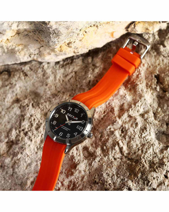 SECTOR 270 Orange Plastic Strap