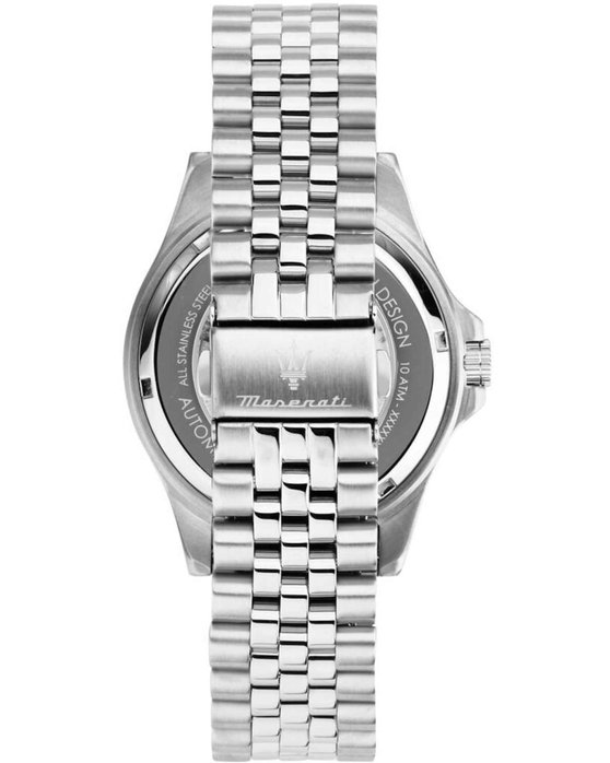 MASERATI Sfida Automatic Silver Stainless Steel Bracelet