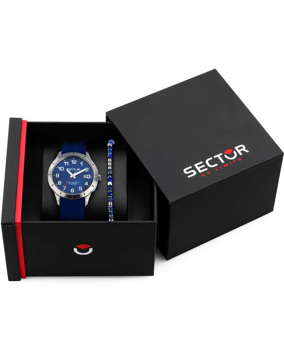 SECTOR 270 Blue Plastic Strap Gift Set