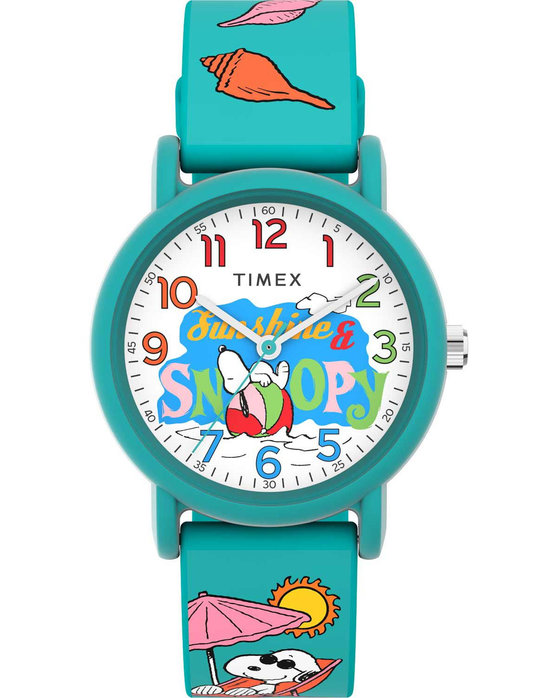 TIMEX x Peanuts Just Beachy Multicolor Silicone Strap