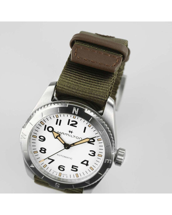 HAMILTON Khaki Field Expedition Automatic Khaki Fabric Strap