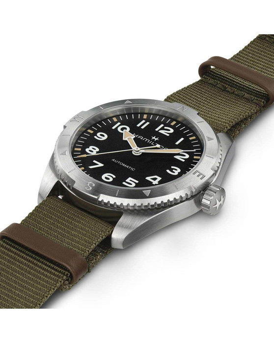 HAMILTON Khaki Field Expedition Automatic Khaki Fabric Strap