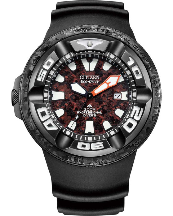 CITIZEN Promaster Eco-Drive Divers Black Rubber Strap 'Godzilla' Limited Edition