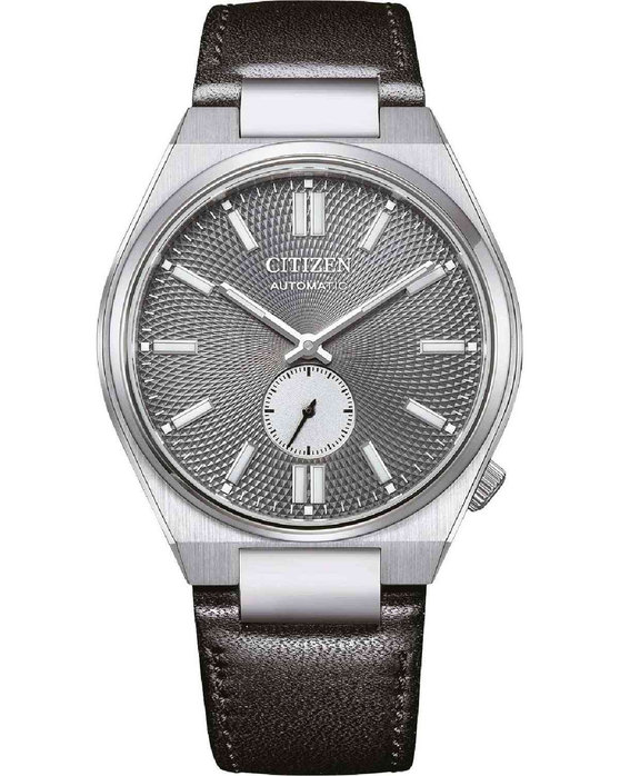 CITIZEN Tsuyosa Automatic Black Leather Strap