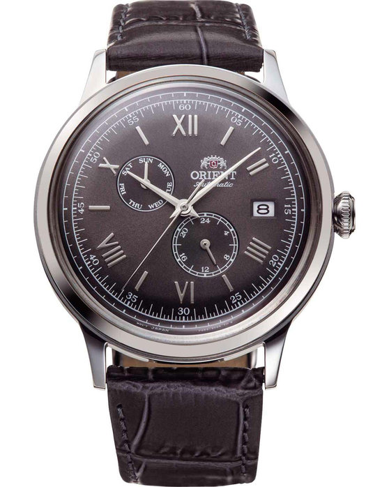 ORIENT Classic Automatic Grey Leather Strap