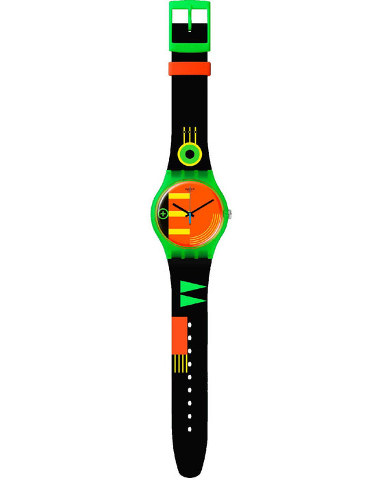 SWATCH Neon Rider Multicolor Silicone Strap