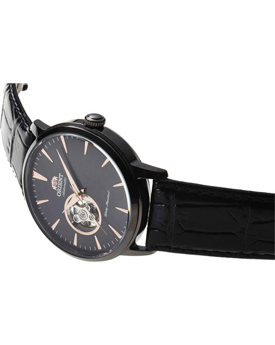 ORIENT Contemporary Automatic Black Leather Strap