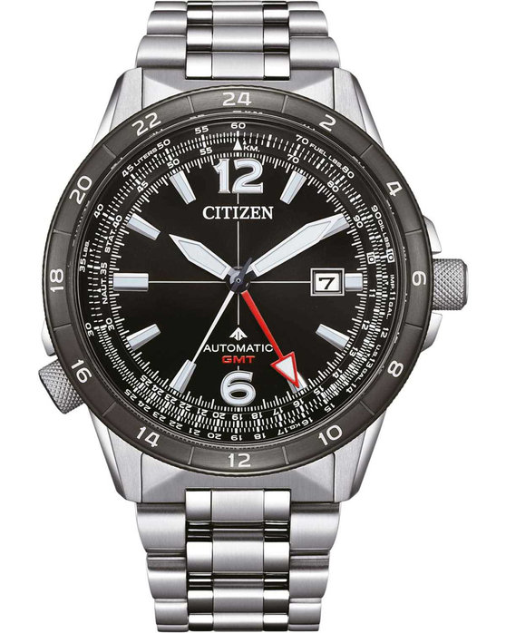 CITIZEN Promaster Air Automatic GMT Silver Stainless Steel Bracelet