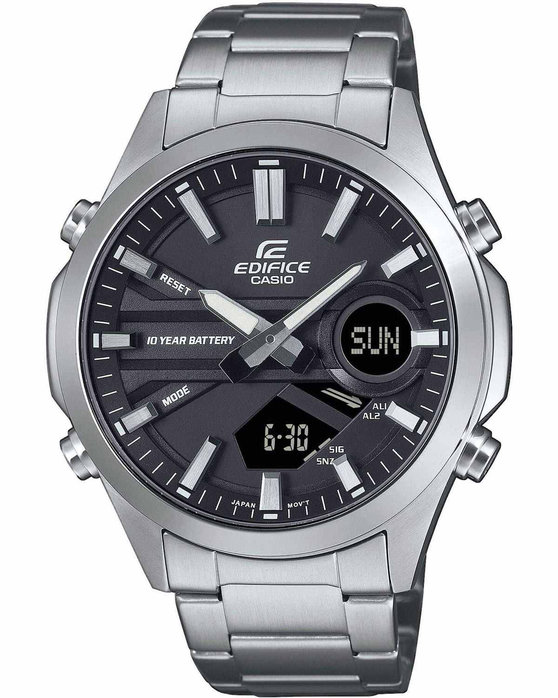 CASIO Edifice Silver Stainless Steel Bracelet