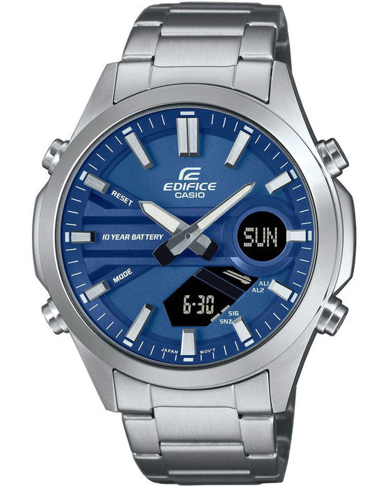 CASIO Edifice Silver Stainless Steel Bracelet