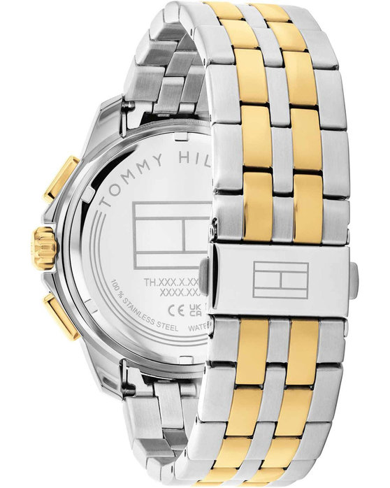 TOMMY HILFIGER Casual Two Tone Stainless Steel Bracelet