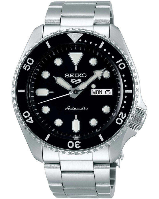 SEIKO 5 Sports SKX Series Automatic Silver Stainless Steel Bracelet