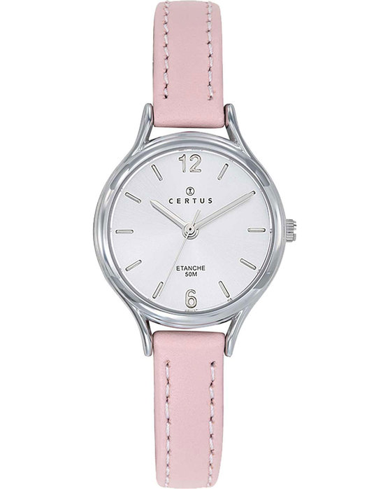 CERTUS Pink Leather Strap