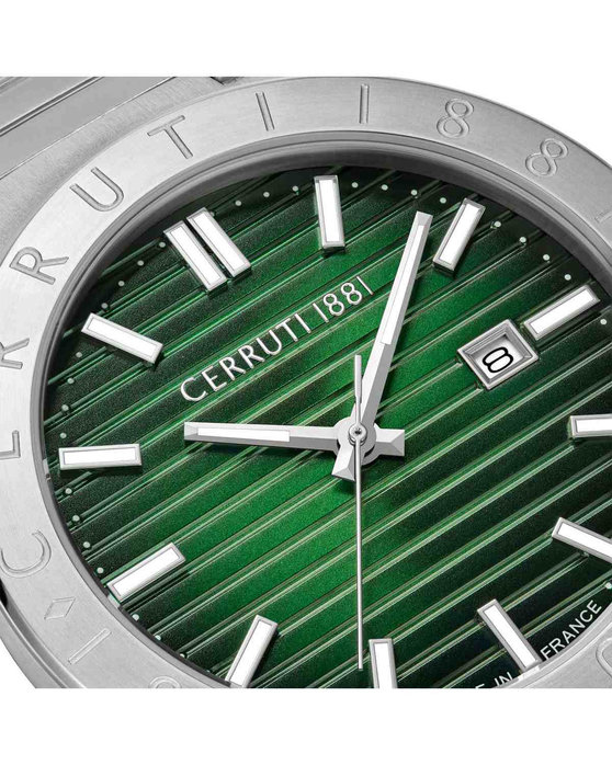 CERRUTI Filiano Silver Stainless Steel Bracelet