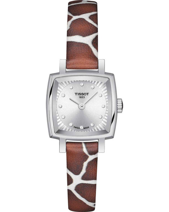 TISSOT T-Lady Lovely Diamonds Two Tone Synthetic Strap