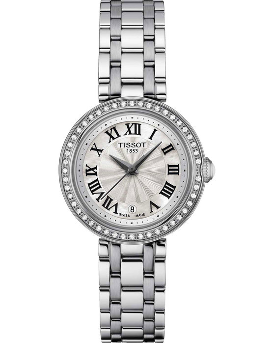 TISSOT T-Lady Bellissima Small Diamonds Two Tone Stainless Steel Bracelet