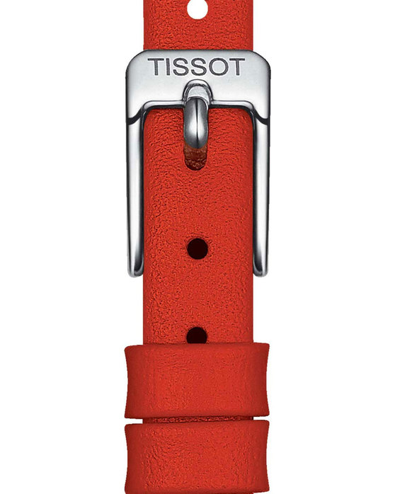 TISSOT T-Lady Lovely Red Leather Strap