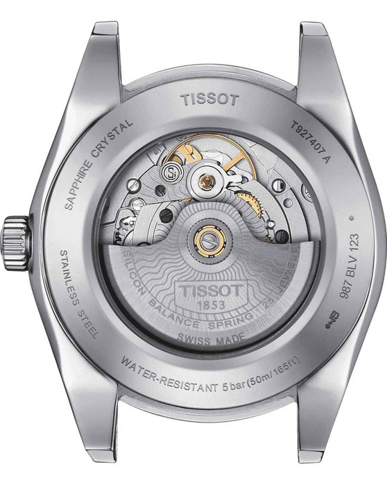 TISSOT Gentleman Powermatic 80 Silicium Solid 18ct Gold Bezel