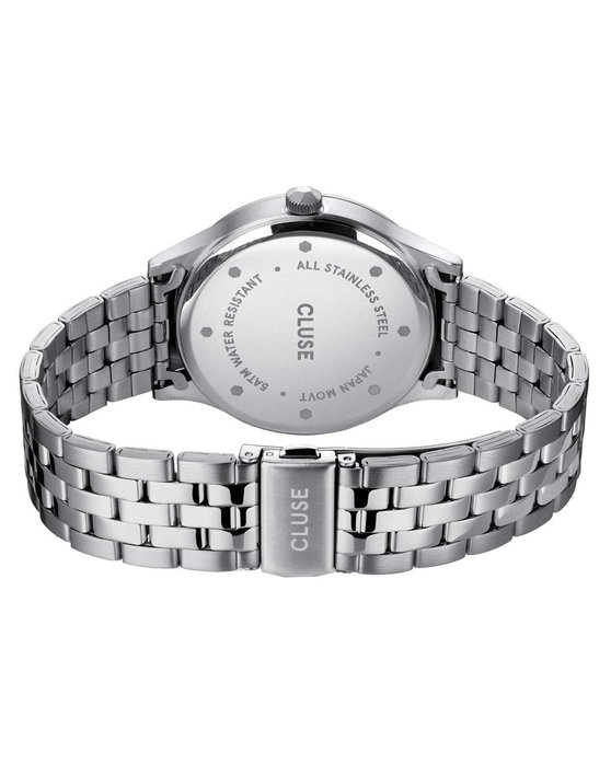 CLUSE Aravis Silver Stainless Steel Bracelet