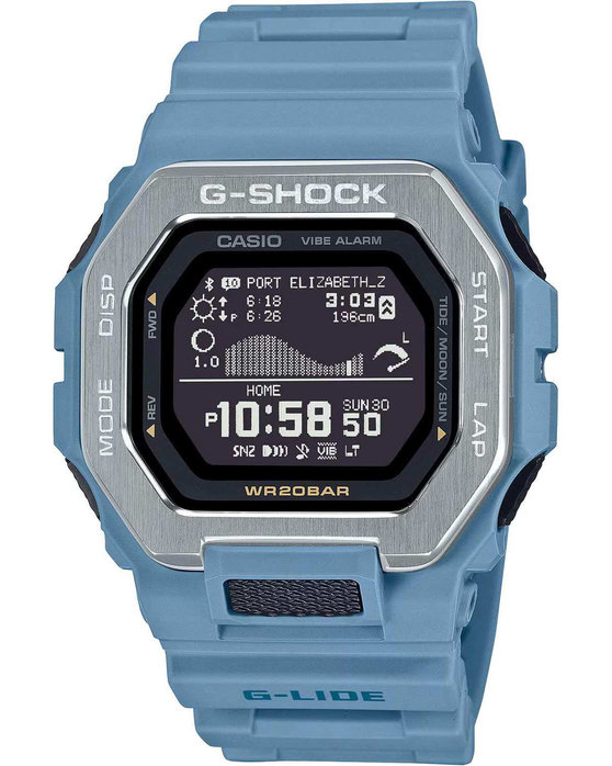 G-SHOCK G-Lide Chronograph Light Blue Biosourced Strap