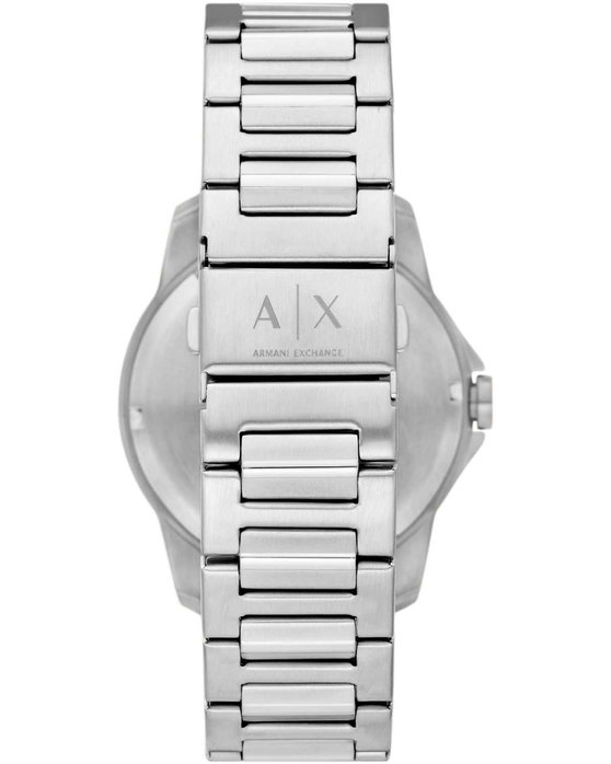 ARMANI EXCHANGE Silver Stainless Steel Bracelet