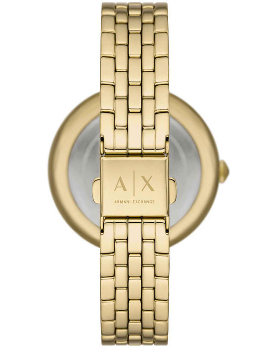 ARMANI EXCHANGE Gold Stainless Steel Bracelet