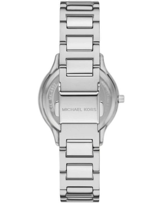 MICHAEL KORS Sage Crystals Silver Stainless Steel Bracelet