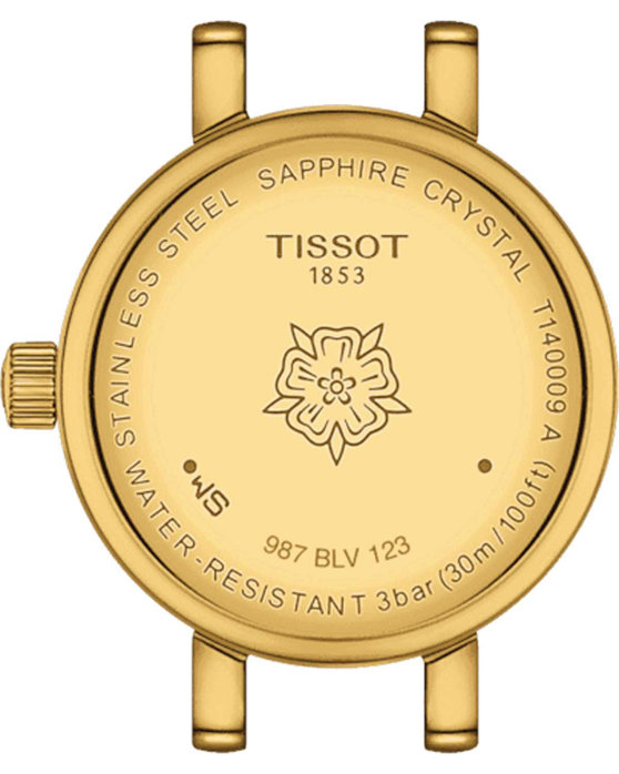 TISSOT T-Lady Lovely Diamonds Gold Stainless Steel Bracelet