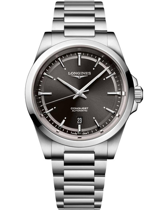 LONGINES Conquest Automatic Silver Stainless Steel Bracelet