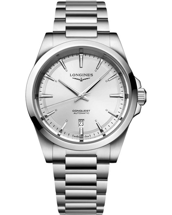 LONGINES Conquest Automatic Silver Stainless Steel Bracelet