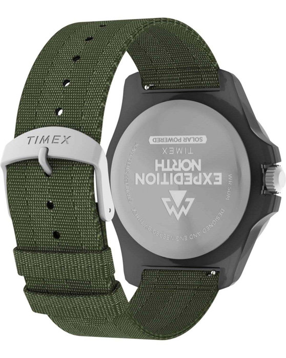 TIMEX Expedition North Freedive Ocean Solar Green Plastic Strap