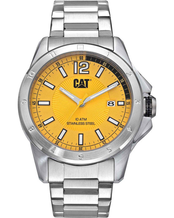 CATERPILLAR Big Twist 24 Silver Stainless Steel Bracelet