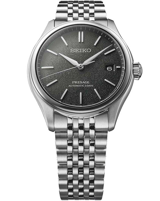 SEIKO Presage Classic Series 'Sensaicha' Automatic Silver Stainless Steel Bracelet