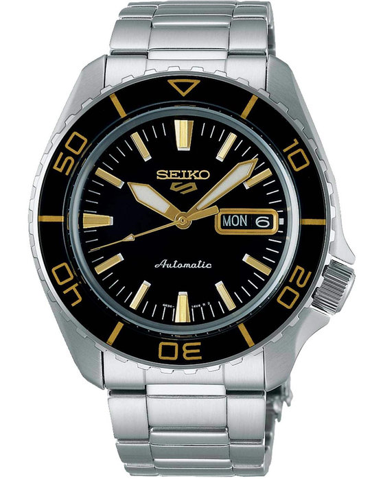 SEIKO 5 Sports SKX - SNZH 5 Automatic Silver Stainless Steel Bracelet