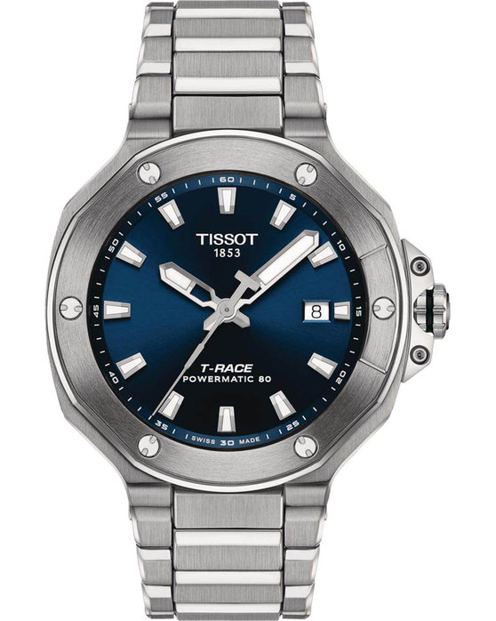 TISSOT T-Race Powermatic 80 Silver Stainless Steel Bracelet