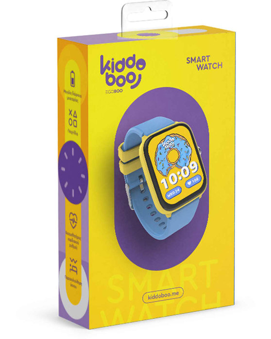 Kiddoboo Smartwatch 2.0 Blue Plastic Strap