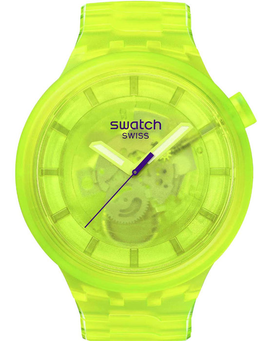 SWATCH Big Bold Colors Of Joy Yellow Biosourced Bracelet